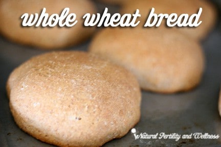 Homemade Whole Wheat Bread 