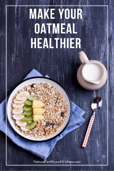 make your healthier oatmeal 