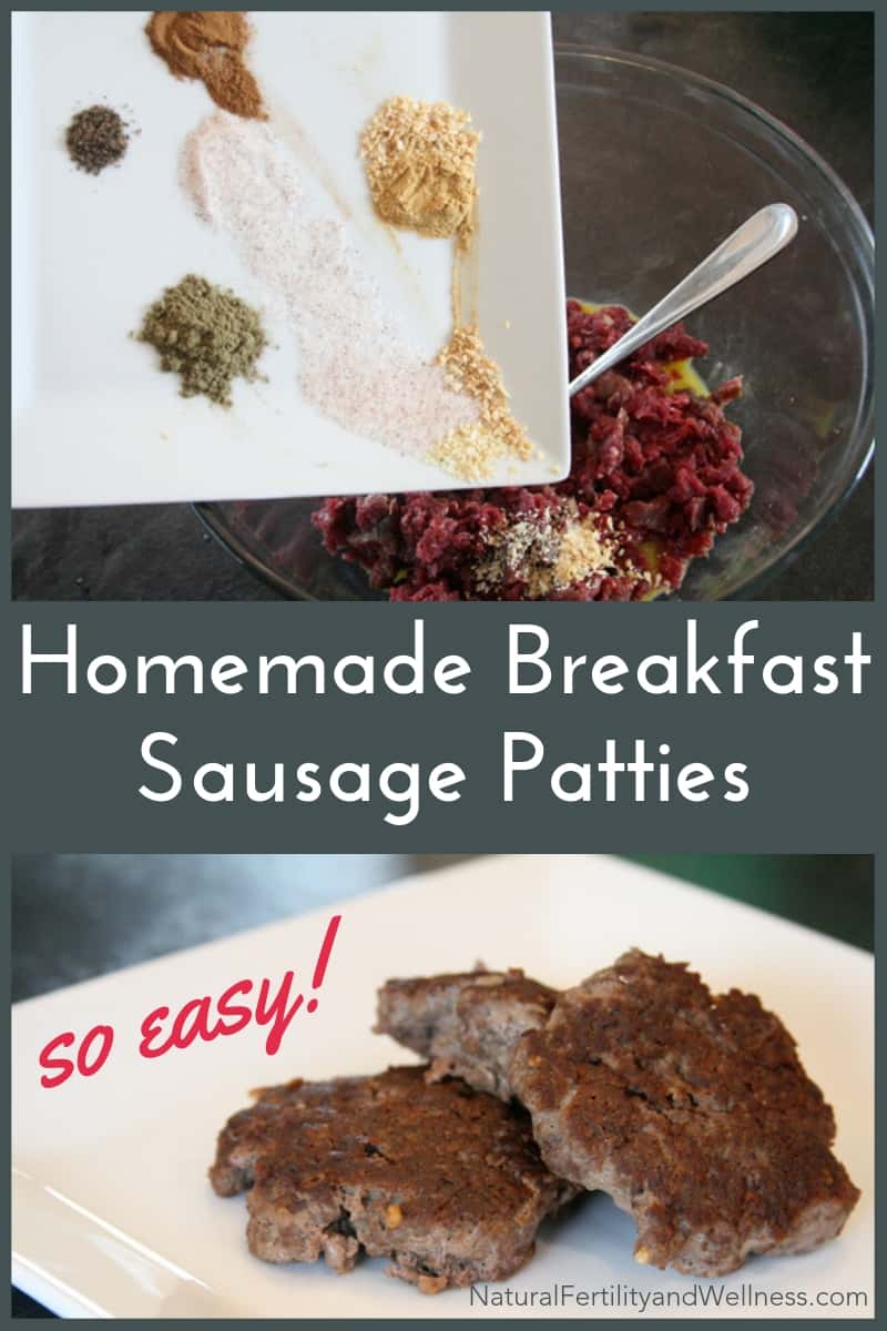 breakfast sausage ingredients