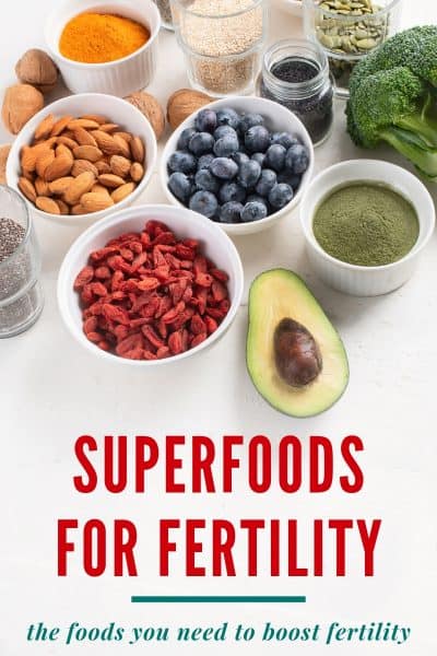 superfoods for boosting fertility