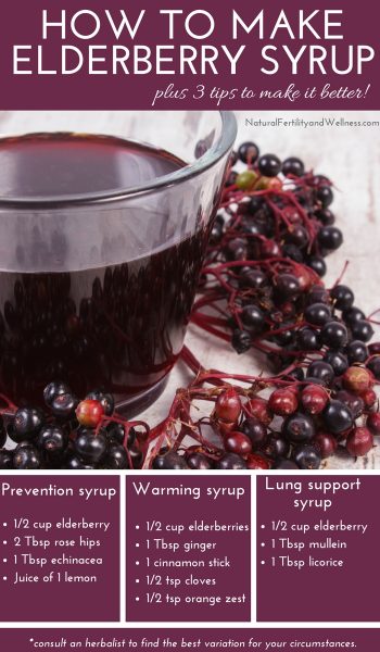 how to make elderberry syrup