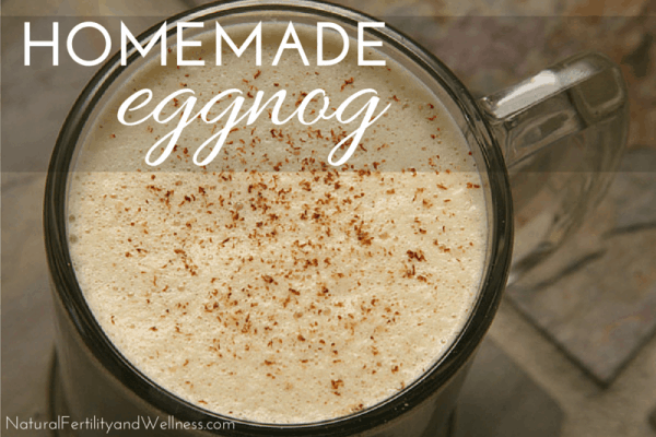 Recipe for homemade eggnog
