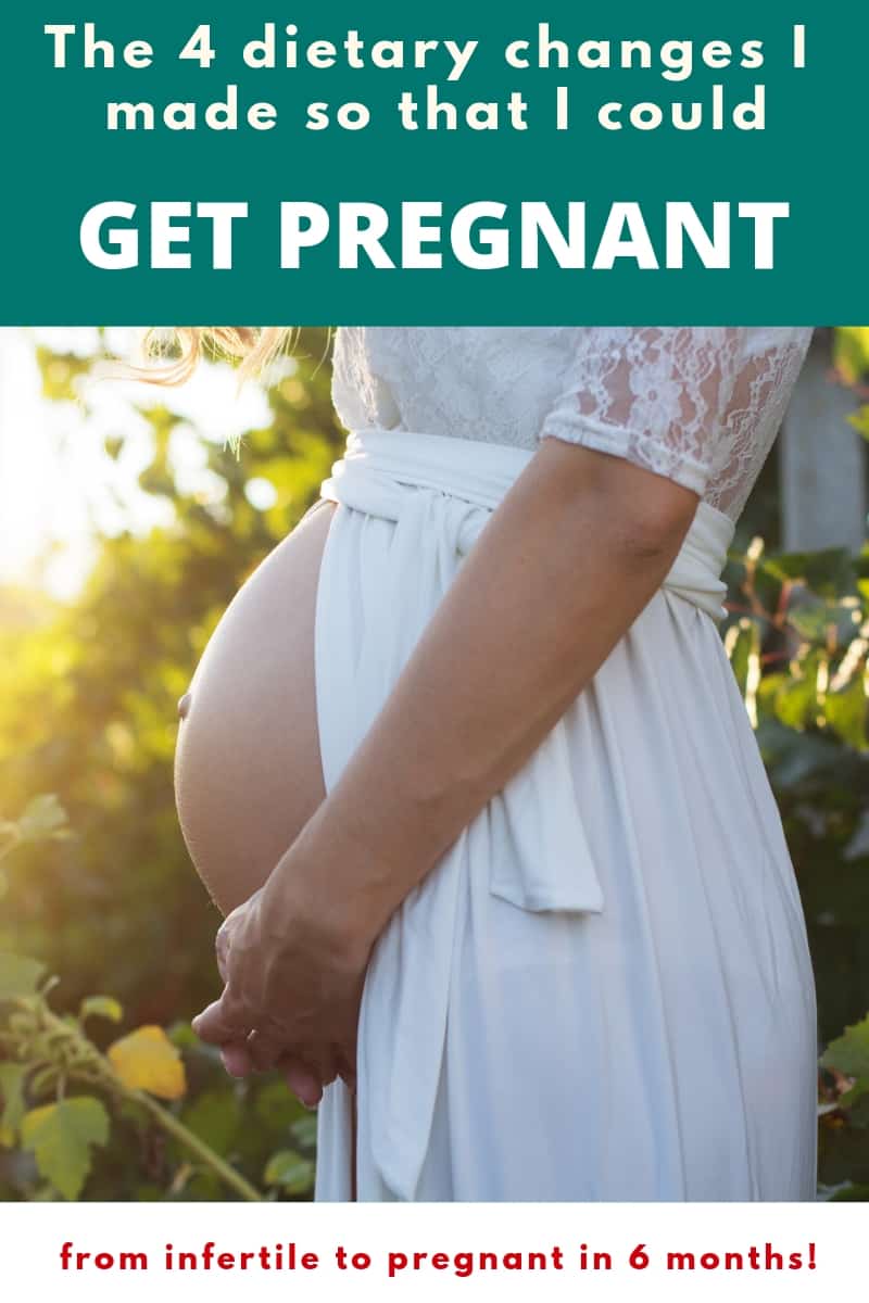 pregnant woman in photo - increase fertility