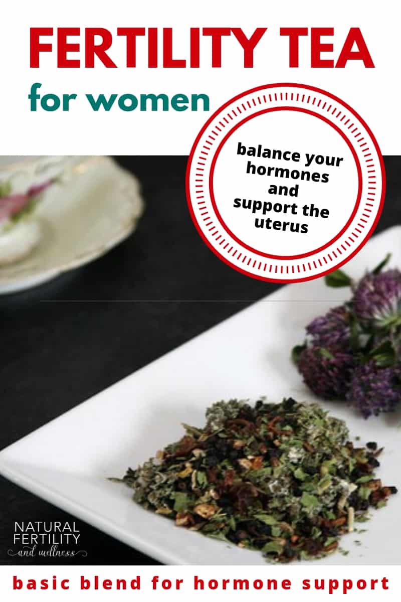 basic fertility tea for women