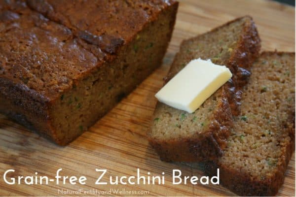 Grain free zucchini bread
