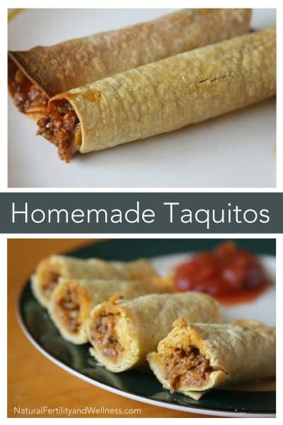 Homemade Taquitos