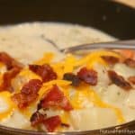 potato soup with bacon