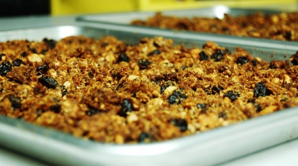 homemade gluten free granola