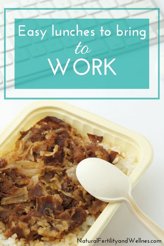Easy lunches to bring to work