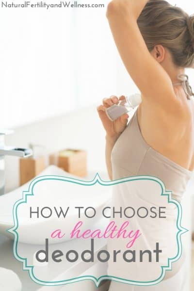 How to choose a healthy deodorant