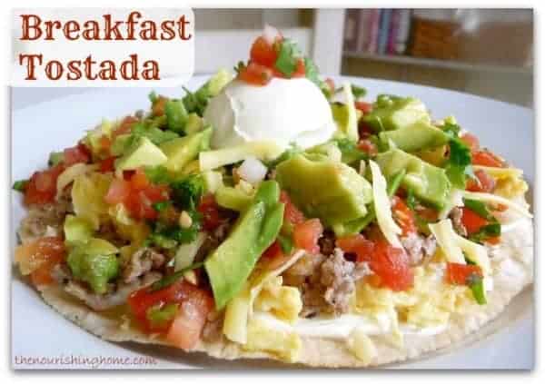 Breakfast-Tostada