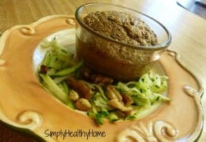 zucchini muffin in a mug