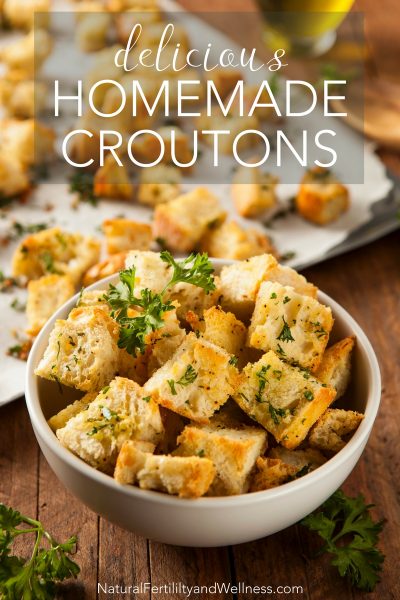 how to make croutons