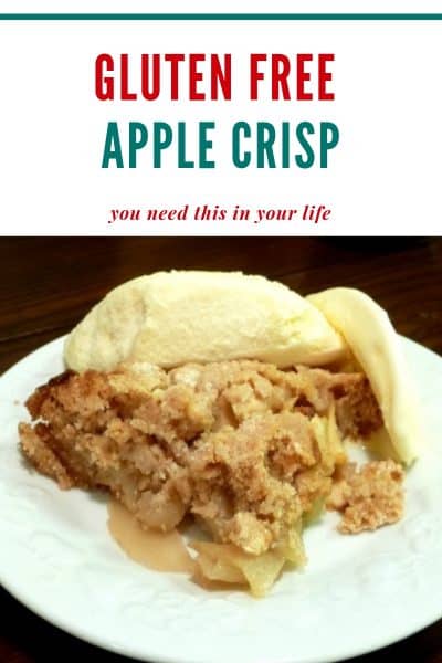 gluten free apple crisp