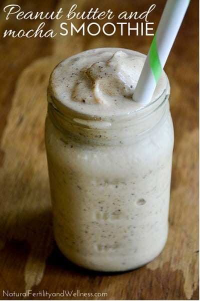 peanut butter mocha smoothie