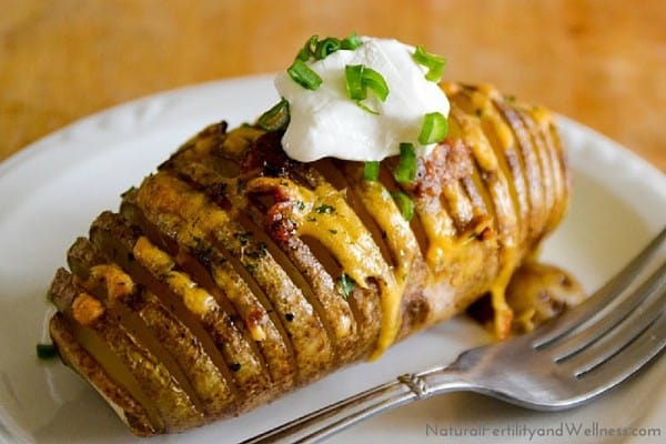 cheesy baked potatoes