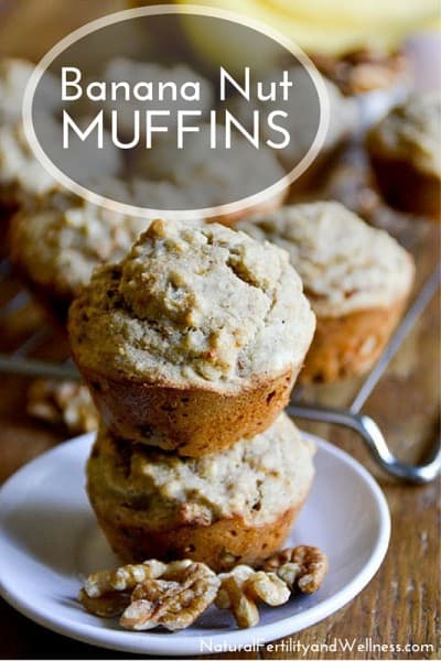 Banana nut muffins