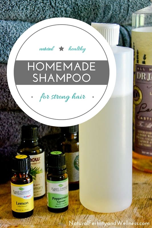 natural homemade shampoo