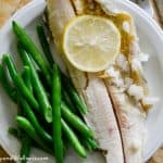 healthy baked trout